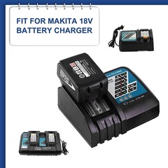 2 Pack For Makita 18V 3.0Ah LXT Lithium-Ion BL1830B BL1850B BL1860B Battery LED