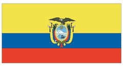 Ecuador international Flag Sticker Decal F147
