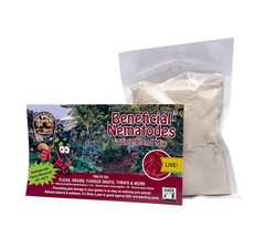 250 Million Beneficial Nematodes Triple Blend HB+SC+SF Targets 200+ Soil Pests