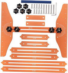Stair Treads Gauge Template Tool Measuring Stair Tool, Easily Adjust Angle,Layou