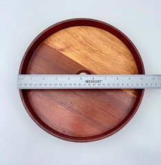 Vintage California Redwood Nut Cracker Bowl Standard Specialty Co
