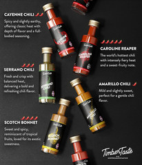 ® Color Hot Sauce Gift Set [5×1.35 oz] Hot Sauce Variety Pack – Spicy Condiment