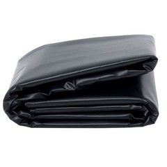 20 Mil HDPE Fish Pond Liner Pond Liners Waterproof Fish Liner Black Easy Cutting