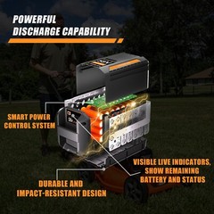 5.0Ah Lithium-ion Battery For Echo 58Volt CBP-58V40 CBP-58V2AH CHT-58V CDST-58V