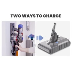 9.5Ah For Dyson V6/V7/V8 Battery DC58 SV10 SV11 Animal Absolute Li-Ion Battery