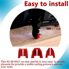 42-38-0017 No-Mar Pad Kit Fit Milwauke 2746-20 Nailertip and Milwauke 18Ga Naile