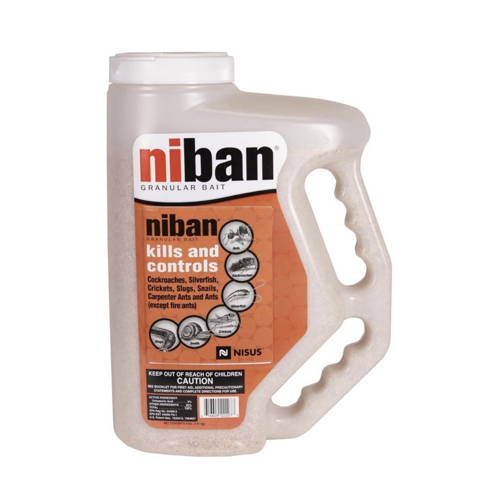 Niban Granular Bait 4 lb | Weather-Resistant Formula | Pro Grade Pest Control