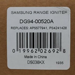 Gas Range Oven Igniter Replacement DG94-00520A for Samsung