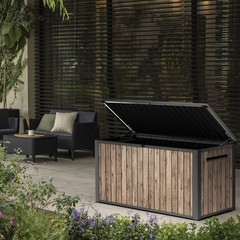 Keter Signature Collection 170 Gal. Deck Box for Indoor/Outdoor Storage
