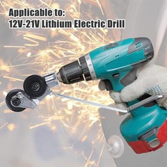 Electric Drill Plate Cutter Sheet Metal Nibbler Precise Cutting Sheet Cutter US