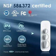 Waterdrop G3 Reverse Osmosis System, Tankless -Certified Refurbished