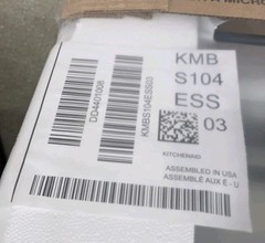 KitchenAid KMBS104ESS 24″ 1.4 Cu. Ft. Built-In Microwave *SEALED*