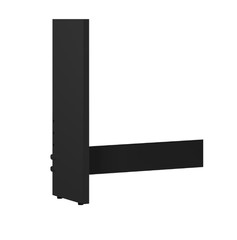 Ardent Over Toilet Storage Cabinet Black Bathroom Space Saver Shelf