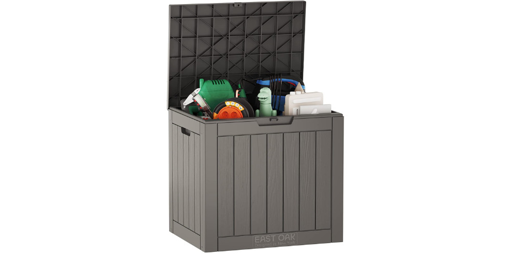 Deck Storage Box Padlock Patio Cushions Outdoor Toys Gardening Sports Equipment
