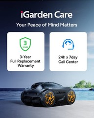 iGarden K60 6H Runtime Pool Vacuum Cleaner Cordless Pool Vacuum App Support