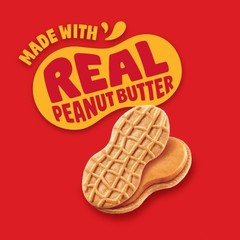 NUTTER BUTTER Peanut Butter Sandwich Cookies, 10 Packs of Snacks