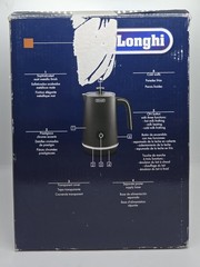 DeLonghi EMFIBK Hot / Cold Black Electric Milk Frother