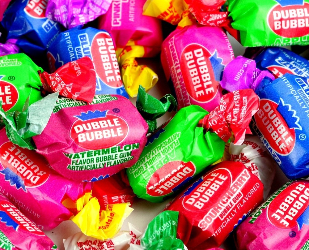 Dubble Bubble Gum – 4 Flavor Mix – Bubble Gum Wrapped – Bulk – Choose Sizes