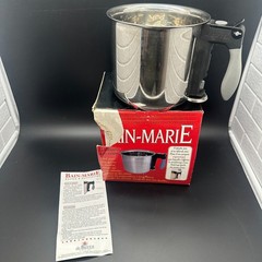 De Buyer Bain-Marie 18/10 Stainless Steel Double Boiler Pot 1.5L 6 Cup France