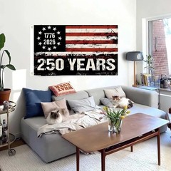 250 Years America Flag, 3X5 Ft, USA 250Th Anniversary Patriotic Design,1776-2026