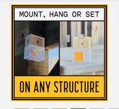 New Bees ‘N Things Outdoor Carpenter Bee Traps – Lot of 2
