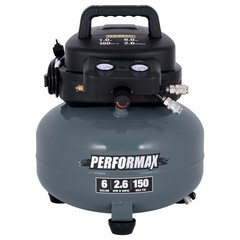 Performax 6 Gallon 150 PSI Portable Electric Pancake Air Compressor
