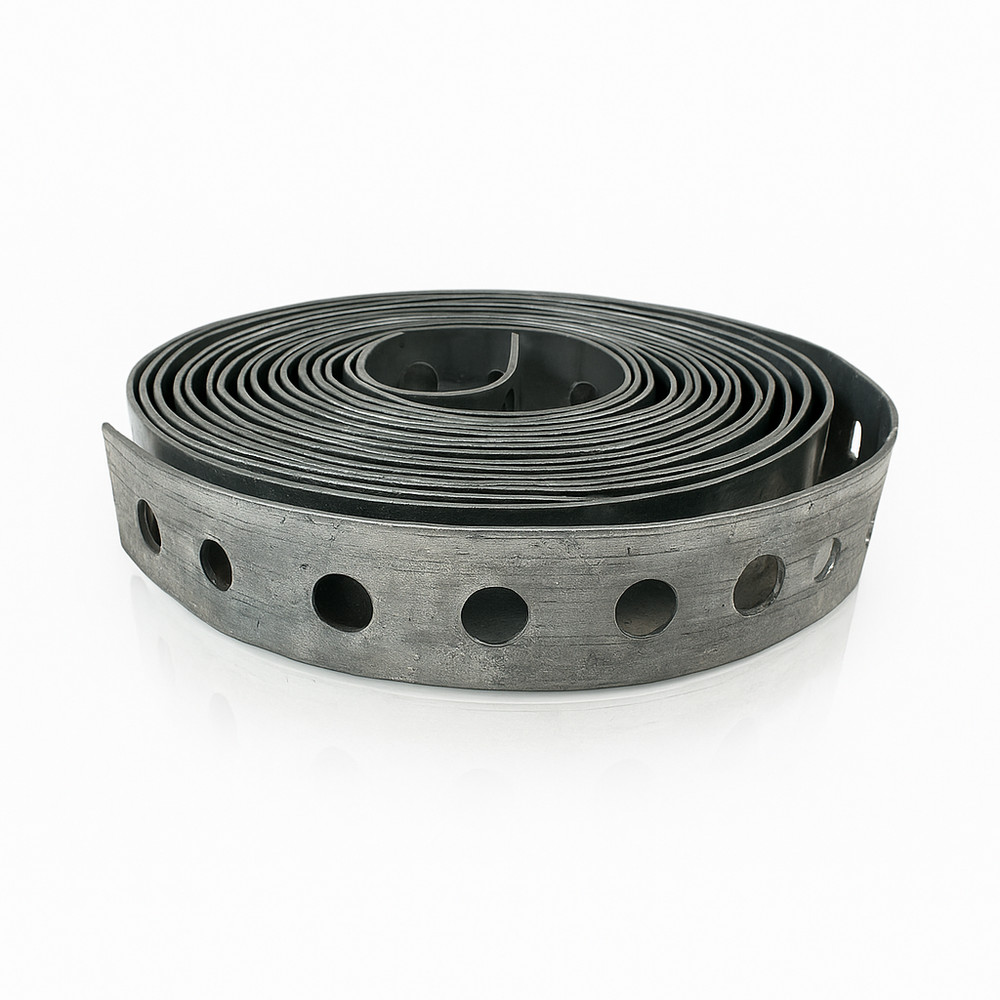 Galvanized Plumbers Tape – Perforated Metal Hanger Strap–3/4″x10 feet (28 Guage)