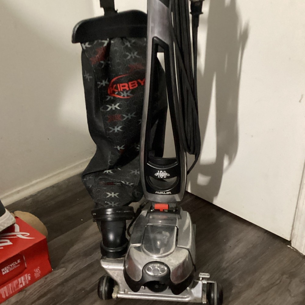 Kirby Avalir Upright Bagged Vacuum Cleaner Silver Black w/ Accessories