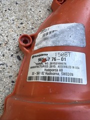 OEM Husqvarna 350BT 150BT Blower Housing Both Halves Fan With Screws & Buffers