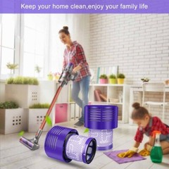 2-Pack HEPA Filters for Dyson V10 Cyclone, Animal, Absolute, SV12 | 969082-01