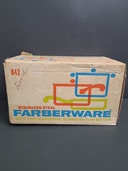 Vintage Farberware 2 Quart Double Boiler Stainless Aluminum NOS New Open Box