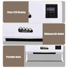 2-in-1 Electric Heater And Fan Combo Space Heater Hot Air Fan for Indoor Room