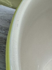 Le Creuset XL Mixing Bowl 4.4L 4.6 Qt Yellow Soleil Gradient RETIRED 12” CLEAN
