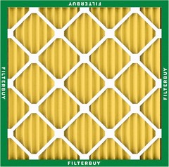 Filterbuy 20x20x1 Pleated Air Filters, Replacement for HVAC AC Furnace (MERV 11)