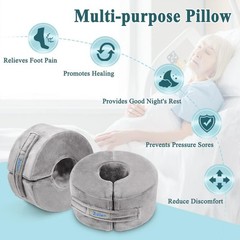 Foot Support Pillows Ankle Foot Elevation Pillow Heel Protectors for Sleeping