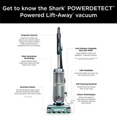 Shark Navigator Upright Carpe tVacuum Cleaner with Self-Cleaning Brushroll CU530