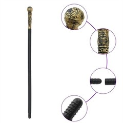1Pc Halloween Costumes Walking Stick Cane Plastic Stage Prop Costume Accessory