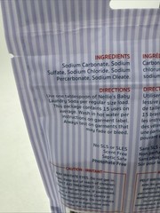 New Nellies Baby Laundry Soda Bag Makes 15 Loads 225g/0.5 Lb HE