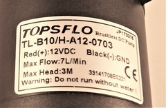 TOPSFLO TL-B10-A12-0703 OR TL-B10/H-A12-0703,12V, 7LMIN, PUMP (FITS PICOBREW)
