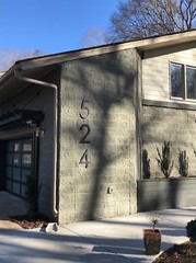 16 inch Modern House Address Numbers Letters, color choices