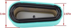 Air Filter For BRIGGS & STRATTON 493909 496894 496894S 4139 12.5HP-15HP Engine