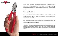 VAMPLIERS 8″ Heavy Duty Stripped Screw Removal Lineman’s Pliers Made in Japan
