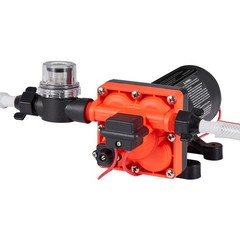 VEVOR RV Water Pump 12V DC 5 GPM (18.9 L/min) 4-Chamber Diaphragm Water Pump