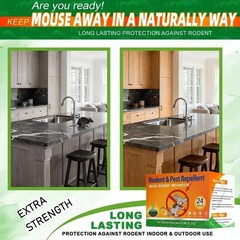 Natural Rodent Repellent Peppermint Sachets 24 Pack Mouse Mice Pest – US