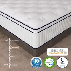12″14″ Mattress in a Box Twin Full Queen King Size Hybrid Spring Gel Memory Foam