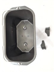 West Bend Bread Maker Pan & Paddles Model 41300 Replacement With Both Paddles
