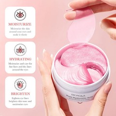 BIOAQUA Rose & Hyaluronic Acid Eye Patches | Travel Size Dark Circles Mask
