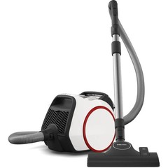 Miele Boost CX1 Lotus White Compact Bagless Canister Vacuum SNRE0