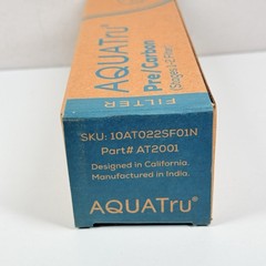 AquaTru AT2001 Pre/Carbon Water Filter Stages 1-2 SEALED In Box FREE SHIPPING