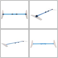 Stair Tread Gauge Template Tool Stair Shelf Jig Measuring Scribe Tool 8-60 Inch
